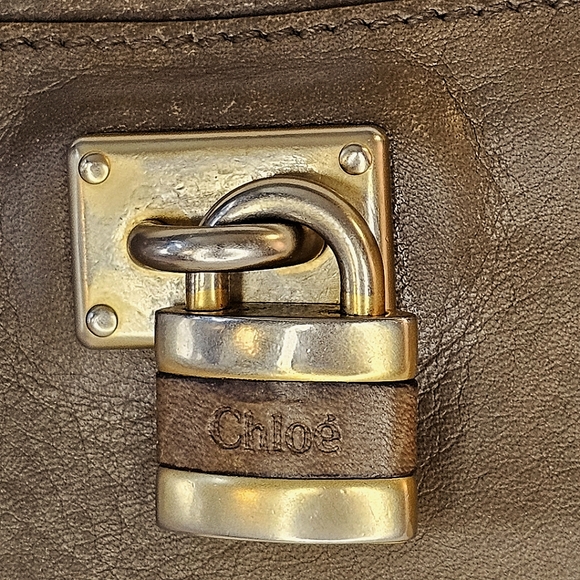 👜 Chloé Paddington Brown Long Wallet 100% Genuine Cow & Lambskin Leather 🔑 - Picture 3 of 16